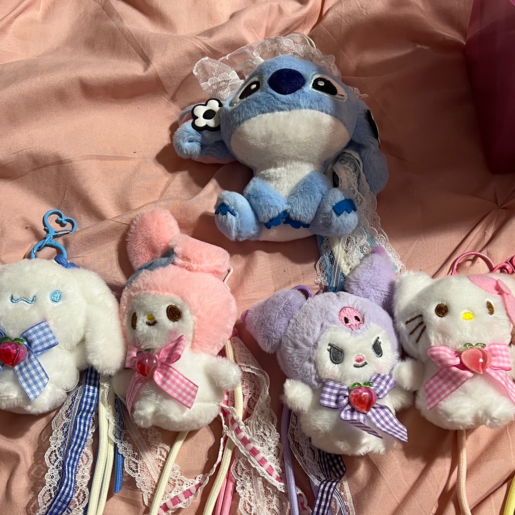 Plush Bag Charm Or Can Be Used As A Keychain
